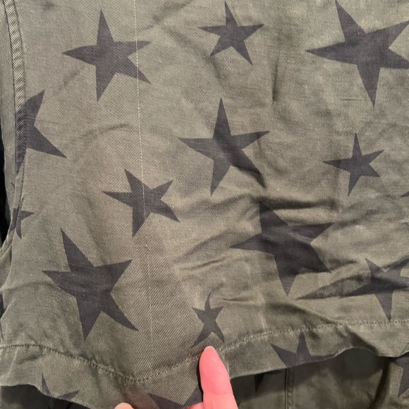 RAILS | COLLINS JACKET | SAGE with BLACK STAR | size small - Picture 15 of 15